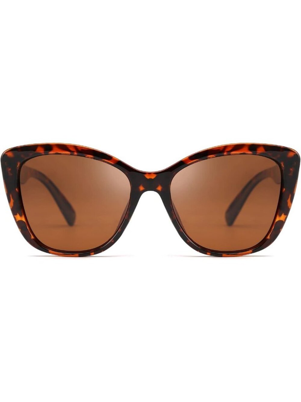 Vintage Cat Eye Sunglasses for Women - Polarized Square Jackie O Style, UV